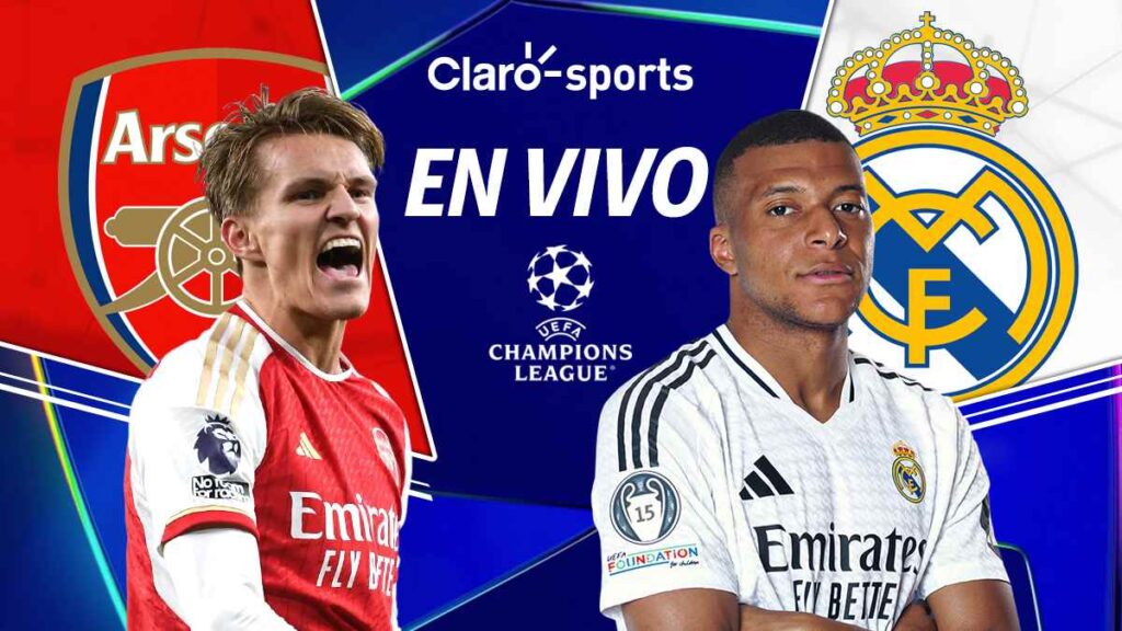 Arsenal vs Real Madrid, en vivo los cuartos de final de ida de la UEFA Champions League