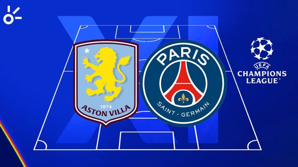 Aston Villa vs PSG, en vivo el partido de vuelta de la Champions League