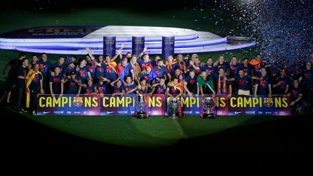 Barcelona gan+o su último triplete hace una década | AP Photo/Emilio Morenatti