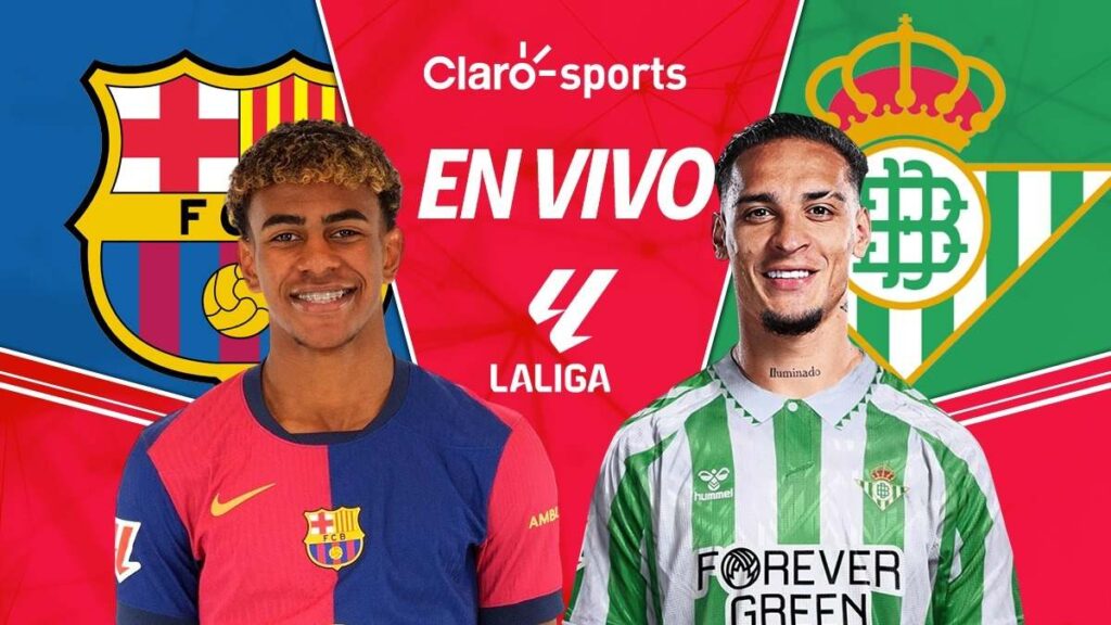 Barcelona vs Betis: Sigue el minuto a minuto del partido entre el Barcelona y el Betis, en el marco de la jornada 30 de LaLiga