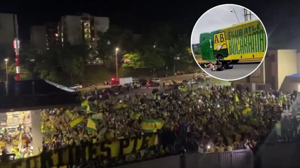 Desmanes antes del duelo de Bucaramanga vs Colo-Colo.