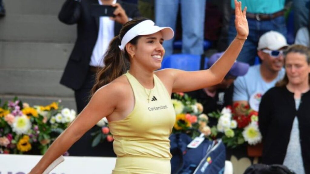Camila Osorio en semifinales en Bogotá | Fedecoltenis.