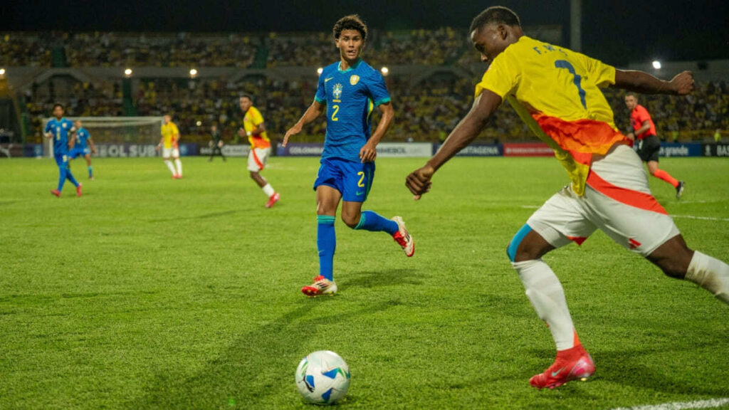 La Sub-17 se robó todas las miradas. Foto: CBF