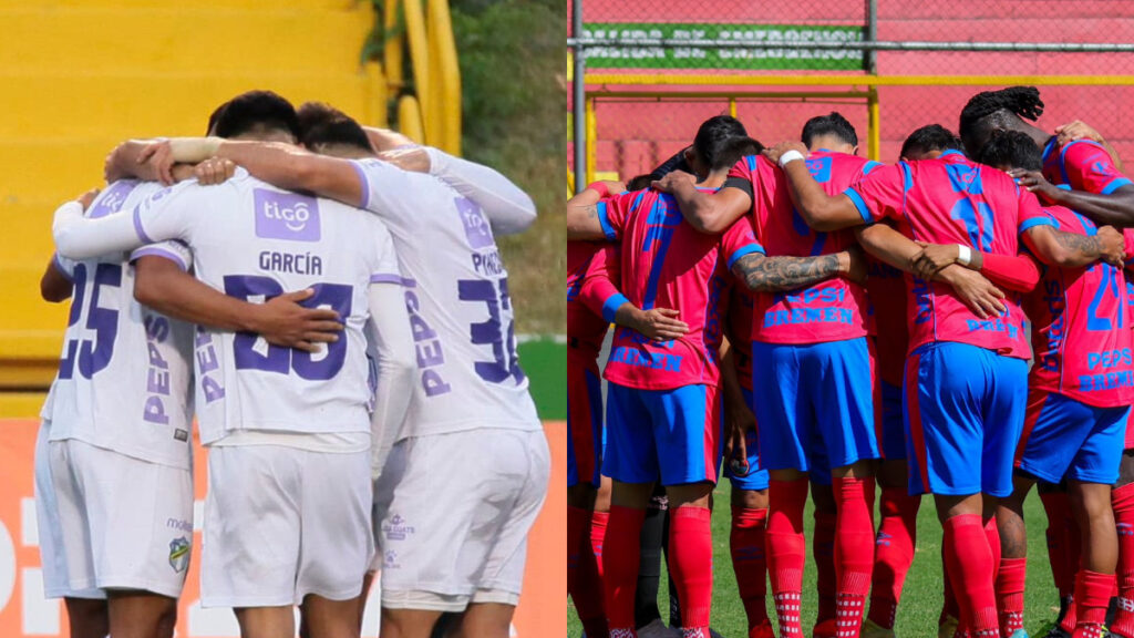 Comunicaciones vs Municipal, formaciones. (Comunicaciones X | Municipal X)