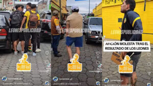 Tenso momento en Marquense: un aficionado desafió a los jugadores por medio de insultos y hubo que separar…