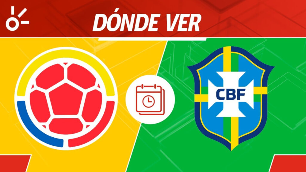 Selección Colombia vs Brasil.