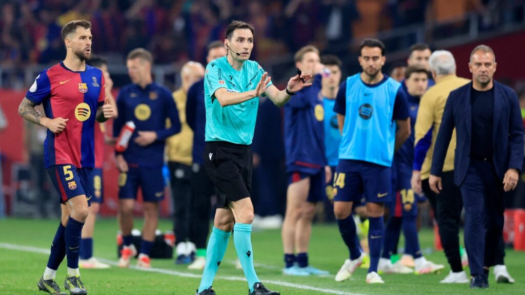 El VAR interviene en la final de la Copa del Rey