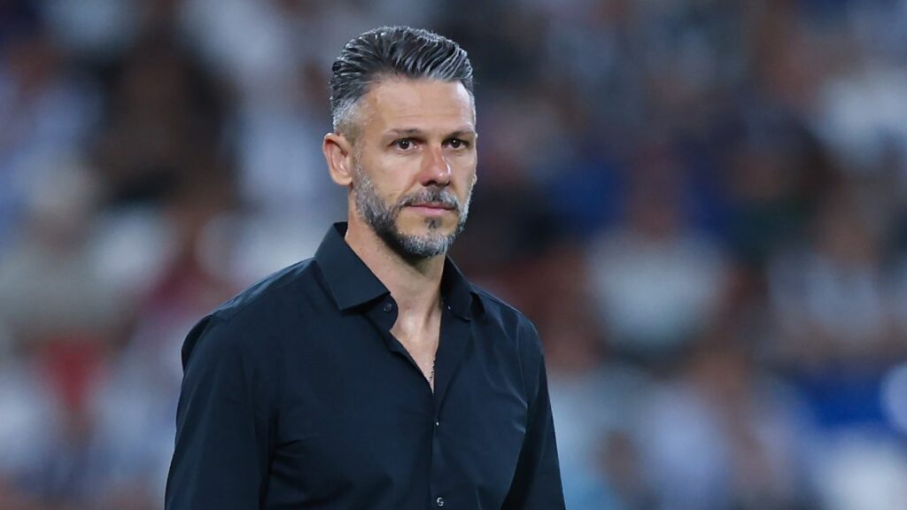Martín Demichelis, director técnico de Monterrey