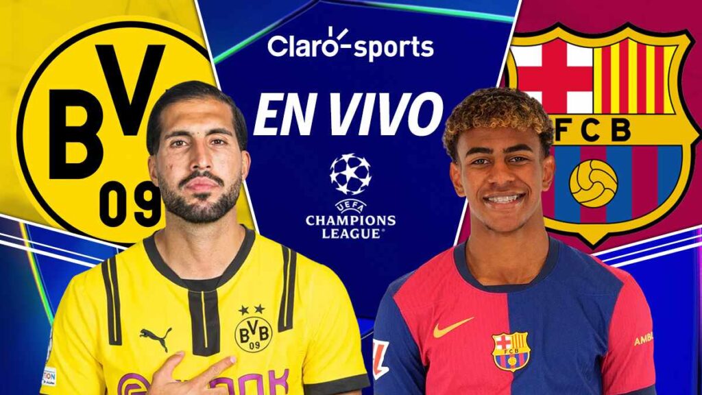 Borussia Dortmund y Barcelona, partido de vuelta de los cuartos de final de la UEFA Champions League 2025