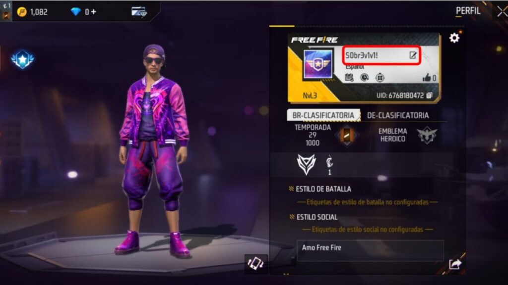 Así podrás cambiar tu nombre de usuario en Free Fire | Garena