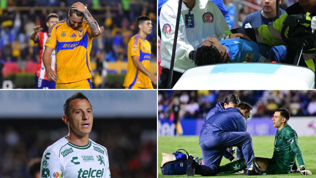 Lesionados en la Liga MX Clausura 2025
