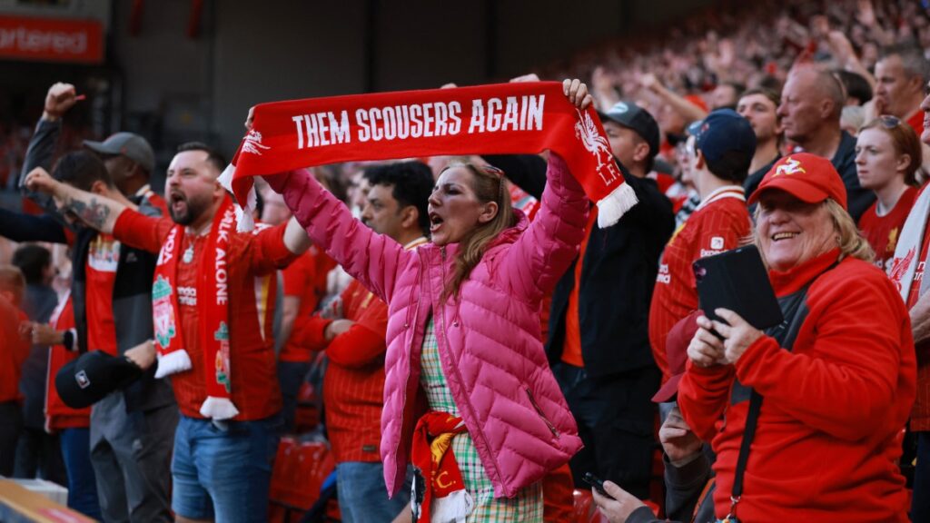 Liverpool celebra el campeonato de la Premier League | REUTERS/Phil Noble