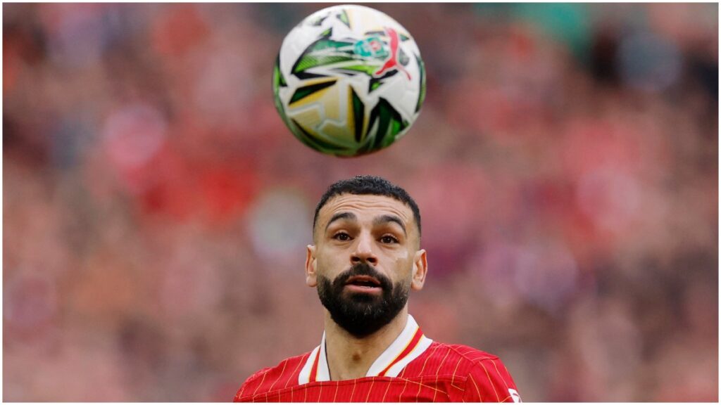 Mohamed Salah celebra con el Liverpool | Reuters