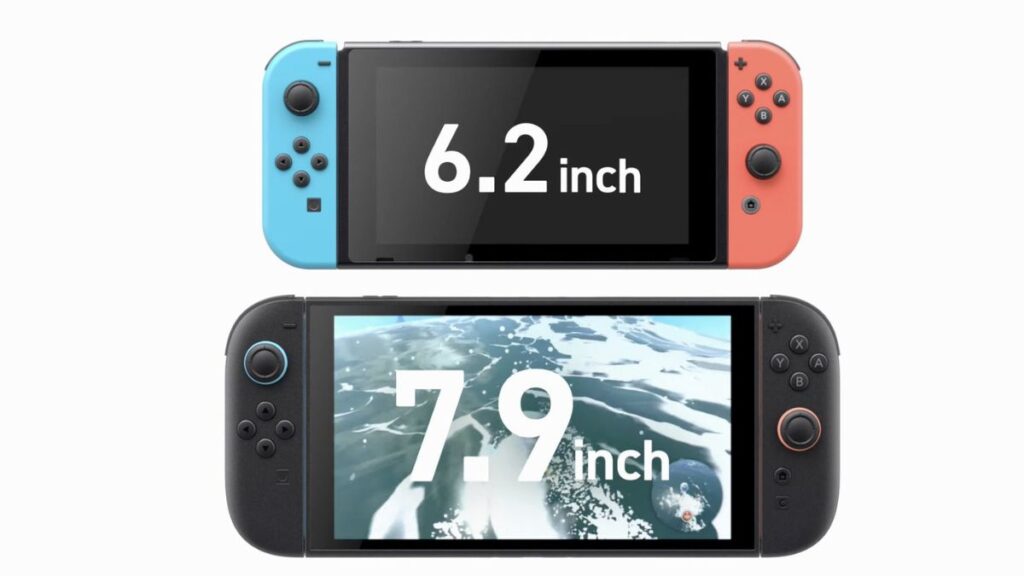 La pantalla del Switch 2 será más grande que la de su antecesor | NINTENDO