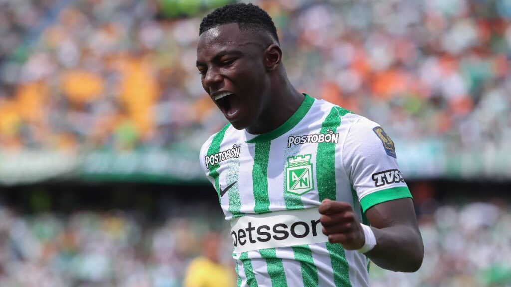 Marino Hinestroza con Atlético Nacional / Vizzor