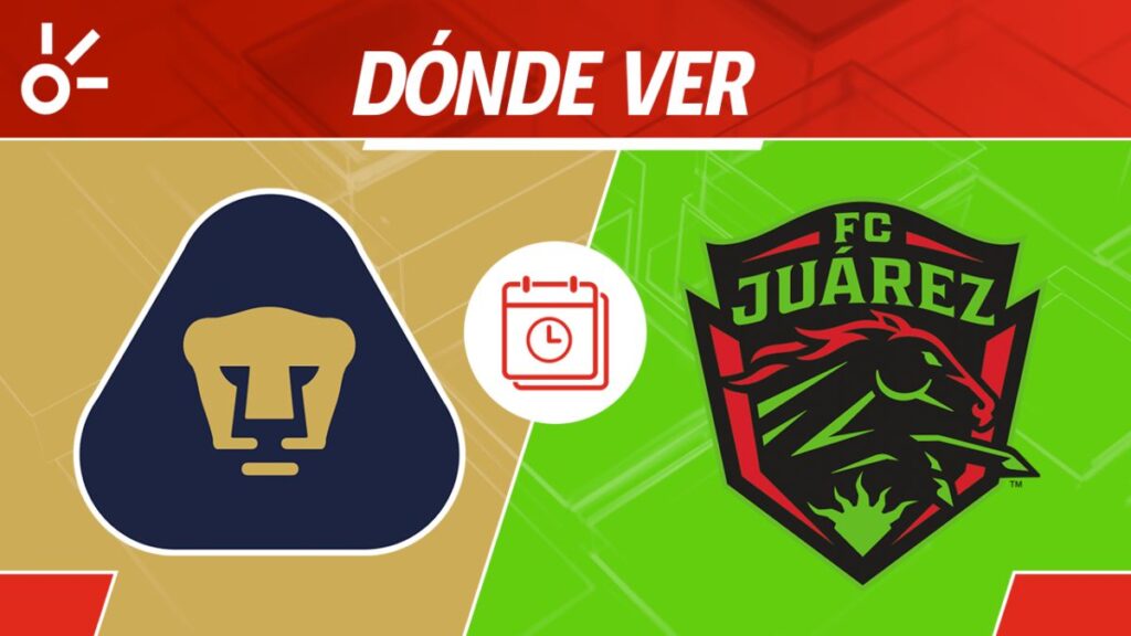 Pumas vs FC Juárez, en vivo: Horario y dónde ver el partido de la jornada 15 de la Liga MX 2025