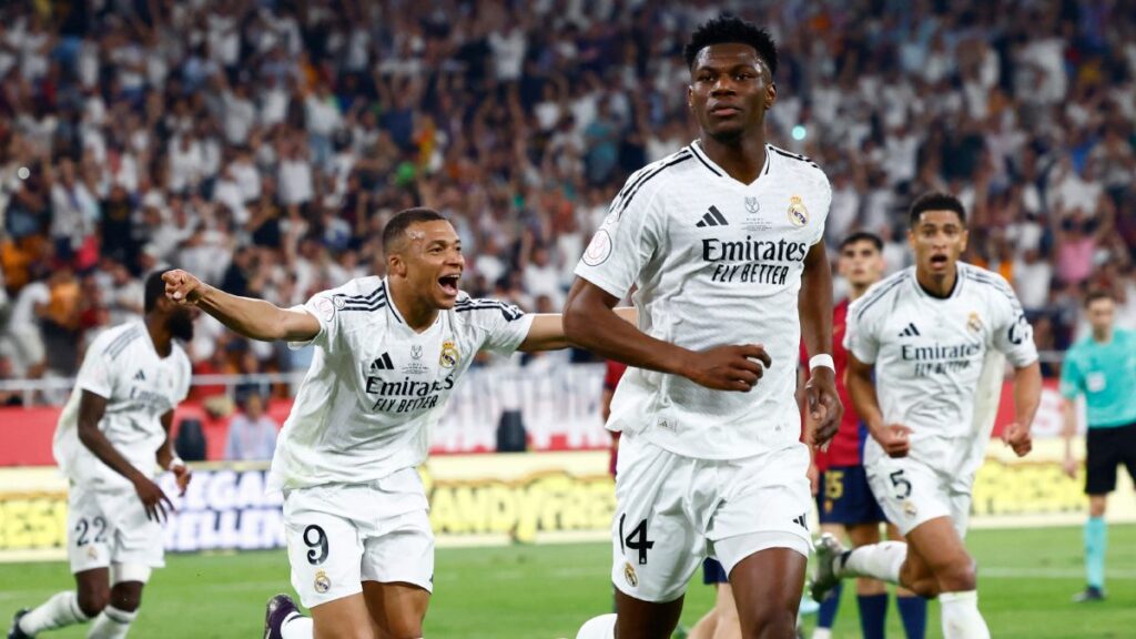 Festejo del Real Madrid