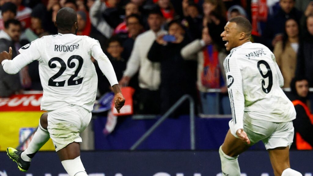 Rudiger, Mbappé y Ceballos pueden jugar ante Arsenal a pesar de sanción de UEFA; Vinicius, sin castigo