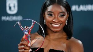 Simone Biles deja en el aire su participación en Los Angeles 2028: “Mi cuerpo está envejeciendo”