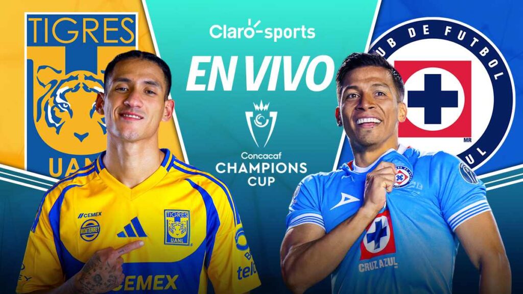 Tigres vs Cruz Azul, en vivo la ida de las semifinales Concachampions 2025
