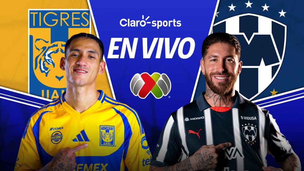 Tigres y Monterrey disputan el Clásico Regio.