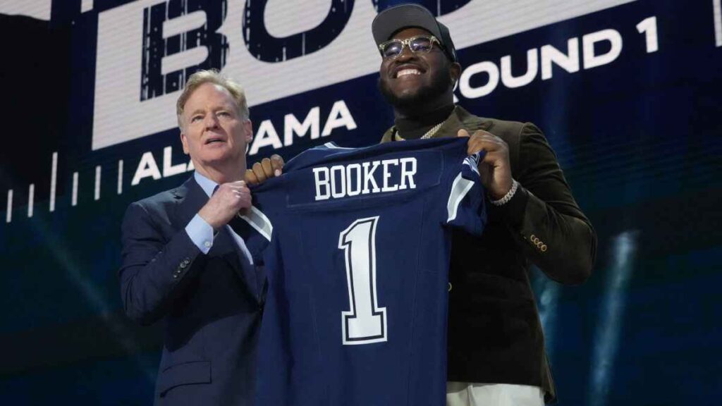 Tyler Booker, primera selección de los Vaqueros de Dallas