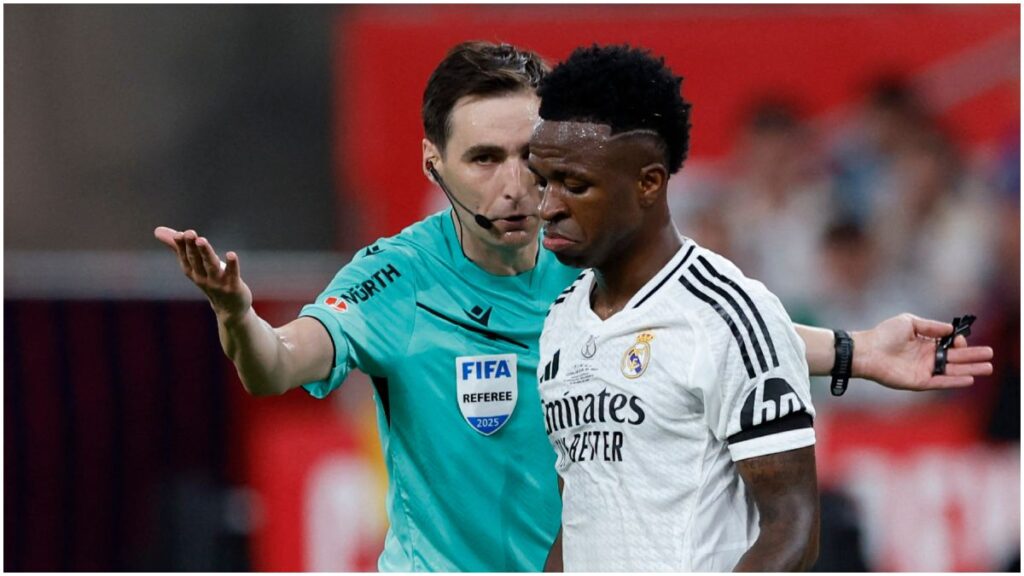 Vinicius Jr y su desesperación en la final de la Copa del Rey | Reuters