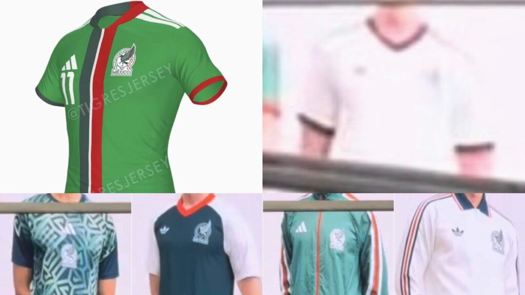 ¡Vuelve la verde! Se filtran las posibles playeras de la selección mexicana para el Mundial 2026