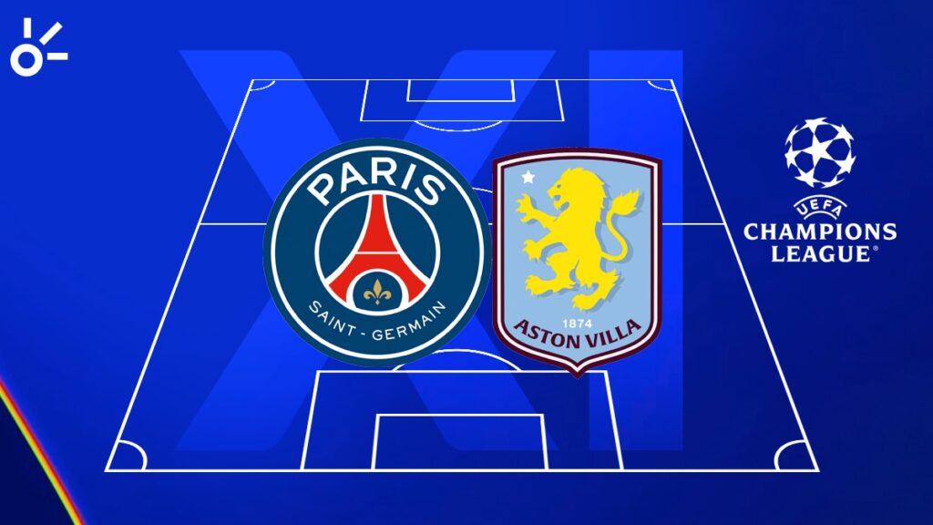 ¿Cómo y dónde ver en vivo PSG vs Aston Villa por la Champions League? | Claro Sports