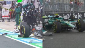 ¡Choque en pit lane entre Verstappen y Antonelli! Los accidentes protagonizan la Sprint Race en Miami
