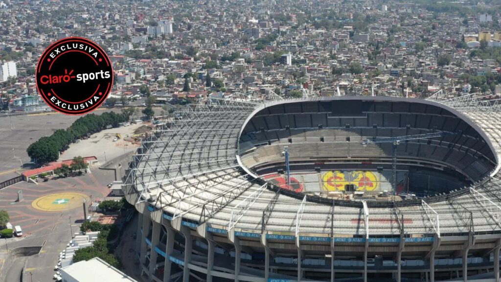 A 400 días del Mundial 2026, así avanzan las obras de remodelación en el Estadio Azteca
