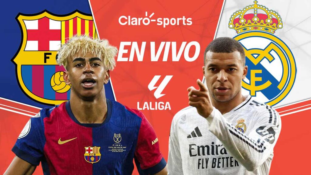 Barcelona vs Real Madrid, El Clásico de LaLiga en vivo