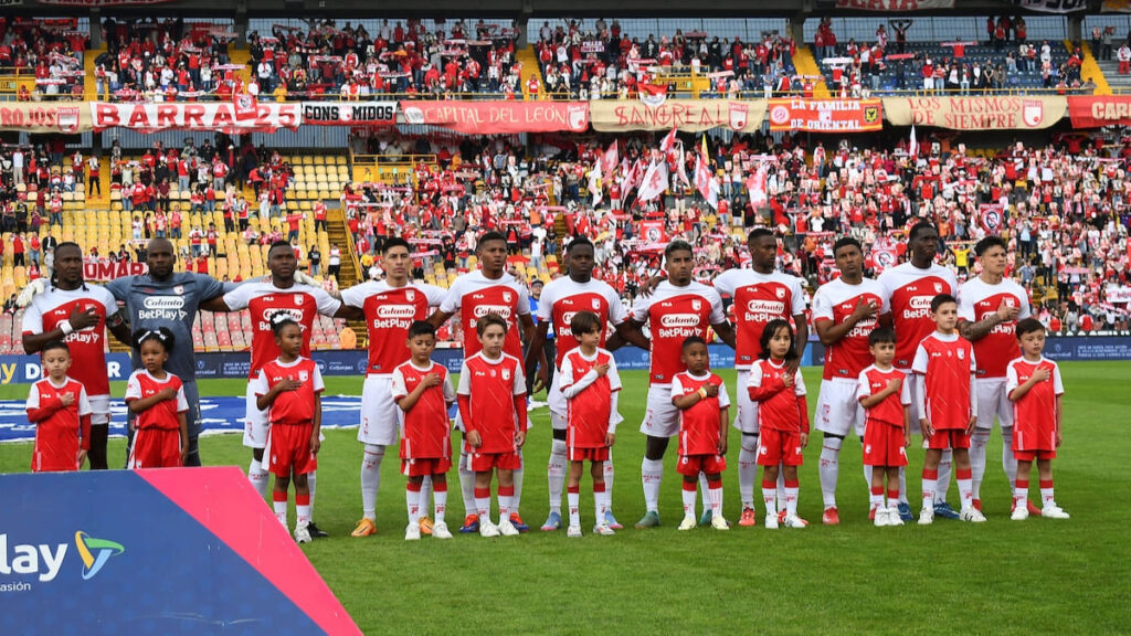 Independiente Santa Fe en la Liga BetPlay | VizzorImage.