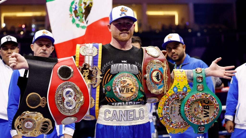 Todos los títulos de Saúl 'Canelo' Álvarez en el boxeo profesional, año por año