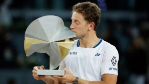 Casper Ruud conquista su primer título de Masters 1000 con victoria sobre Jack Draper