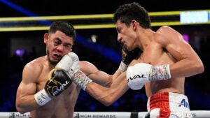 El Divino Espinoza impone su ley en Las Vegas y se acerca a las grandes ligas del boxeo