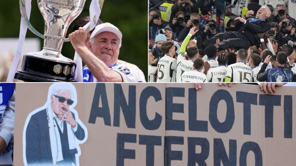 Carlo Ancelotti dejará al Real Madrid para irse a la selección de Brasil