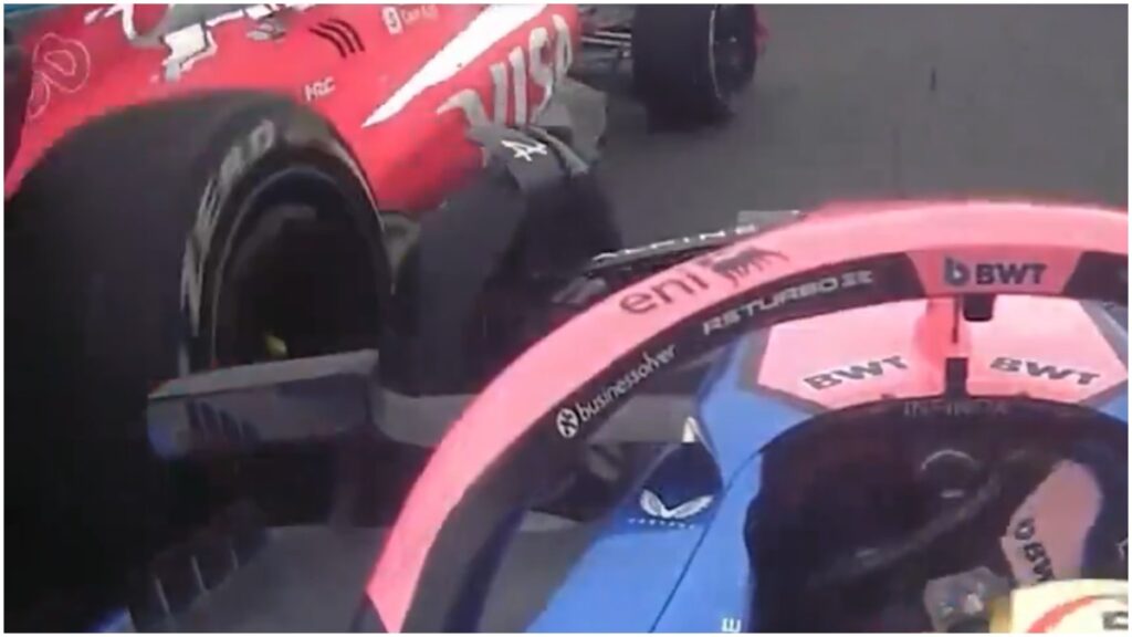 Jack Doohan y Liam Lawson tuvieron un contacto en el GP de Miami | Captura de Pantalla: X: @F1