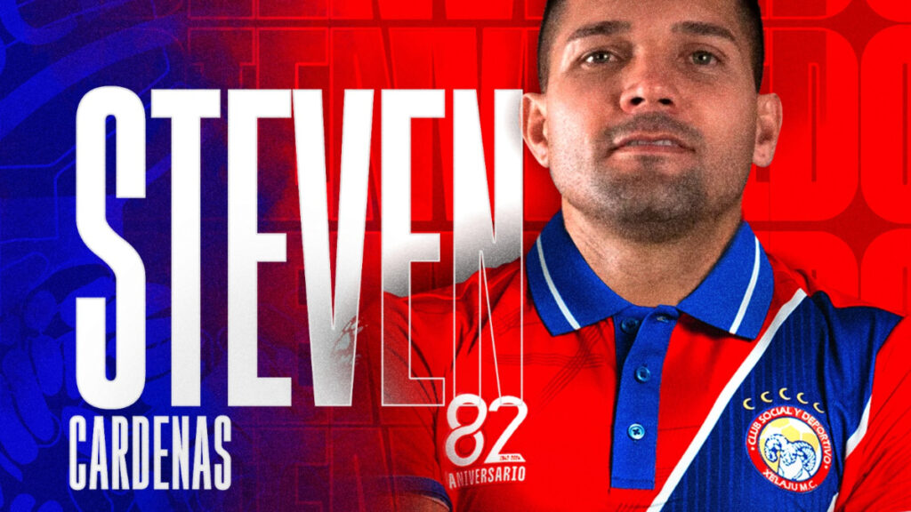 Xelajú anunció a Steven Cárdenas. (Xelajú- X Oficial)