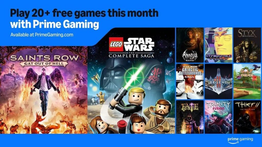 Los juegos disponibles en Prime Gaming en mayo | X: @_VidasInfinitas