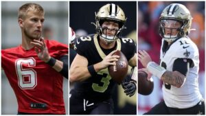 Shough, Rattler y Haener: las opciones de los Saints tras el retiro de Derek Carr