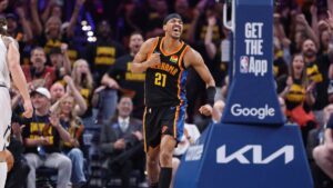 El Thunder logra récord de puntos en la primera mitad y empata la serie ante Nuggets