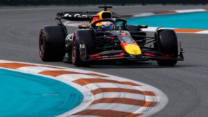 Max Verstappen se lleva su segunda pole position consecutiva en el GP de Miami