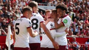 West Ham supera al Manchester United en el regreso de Edson Álvarez